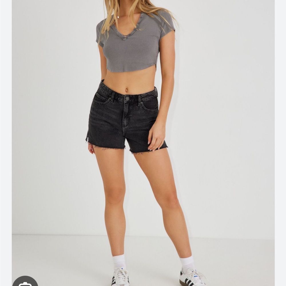 Garage Vintage Cut-Off Short - Badlands Black